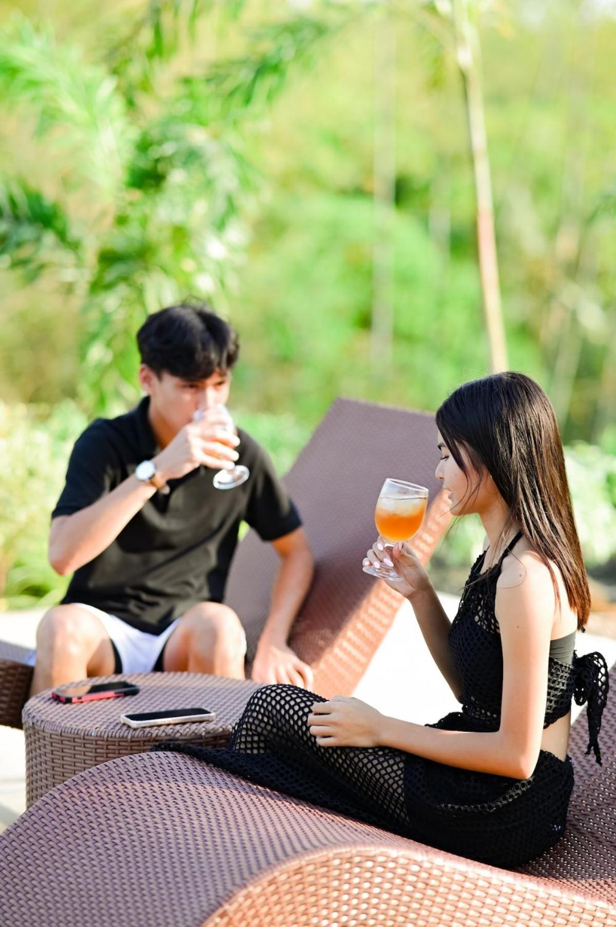 Redwood Cabin Bolinao Esterno foto